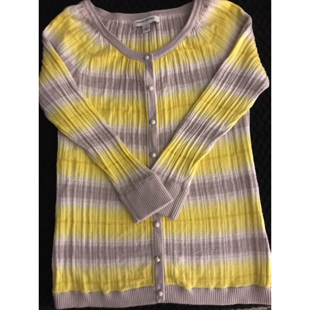 BR Sweater - Button up cardigan 3/4” sleeves